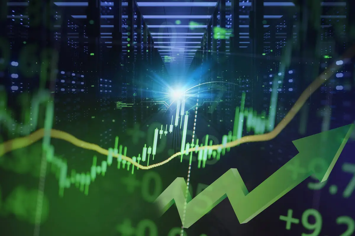 Financial analysis charts