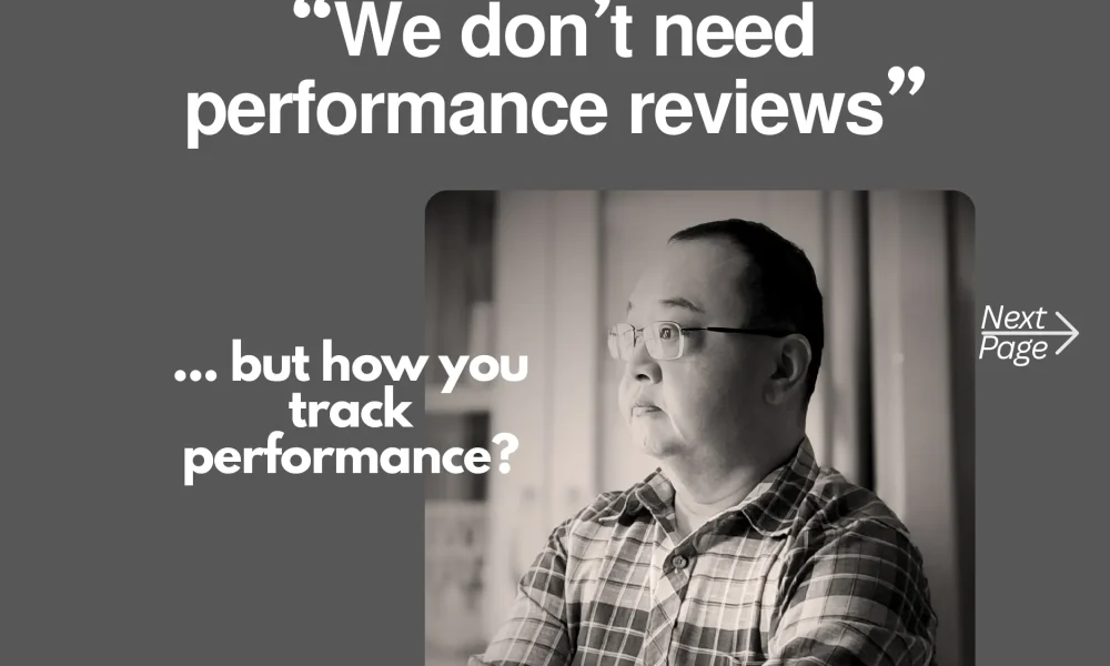 HR Myth #9: “We don’t need performance reviews. We give feedback all the time.”