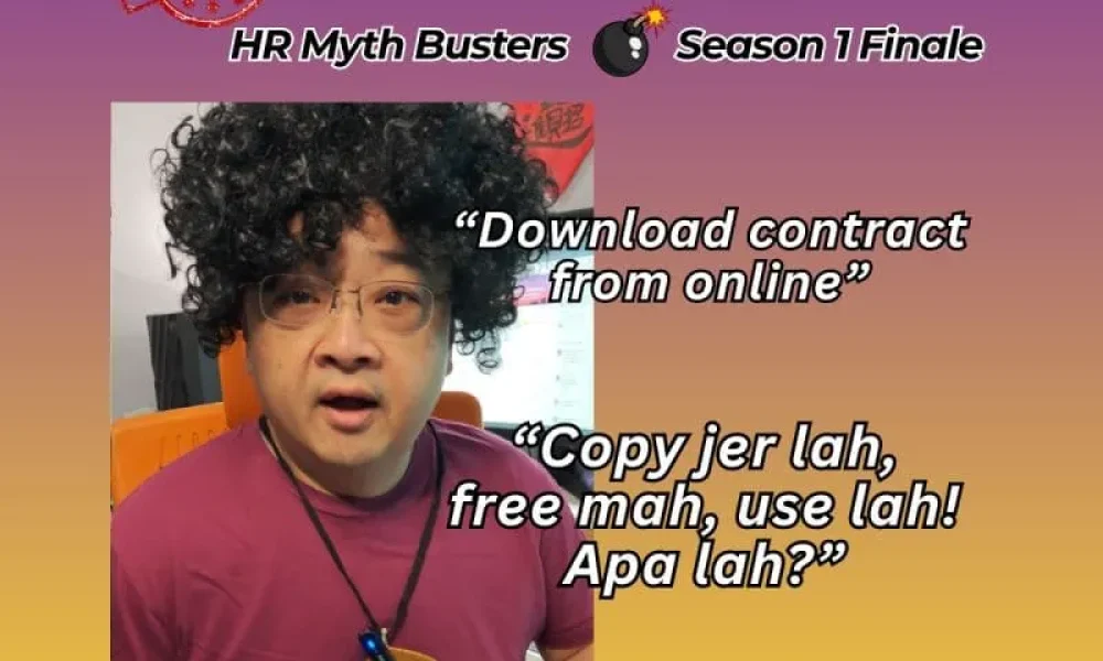 HR Myth #15: “Let’s just copy a contract online ; no need to pay for HR templates.”