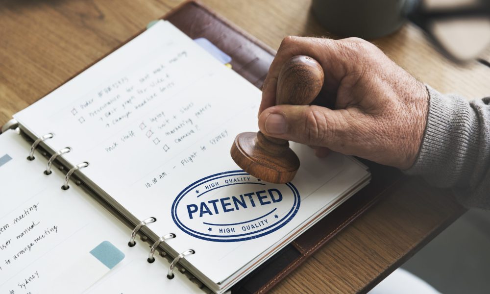 Patented Brand Identity License Product Copyright Concept